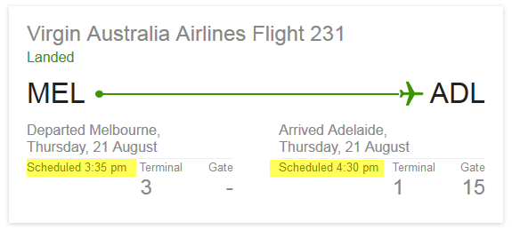 magillamax's tweet photo. Virgin : Bad for Productivity. Melb > Adelaide used to be 40 minutes, Now 55min as they slow down to save fuel http://t.co/XJT3YRTCPC