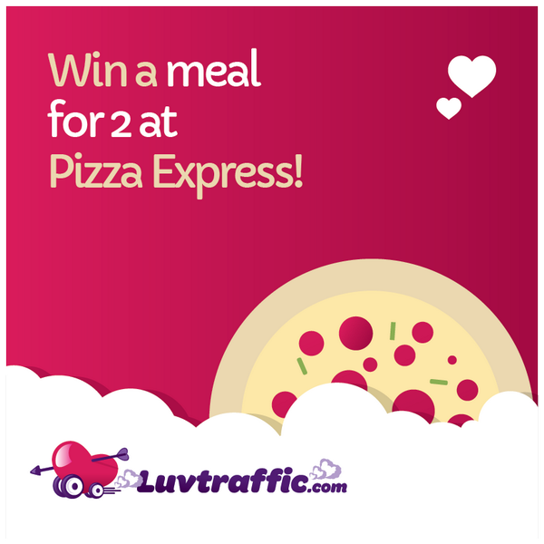 Luv_Traffic's tweet photo. #Win a meal for 2 @PizzaExpress to wine &amp; dine your #date! FOLLOW @Luv_Traffic &amp; RT this post to enter! #competition http://t.co/gf5bHhxpMT