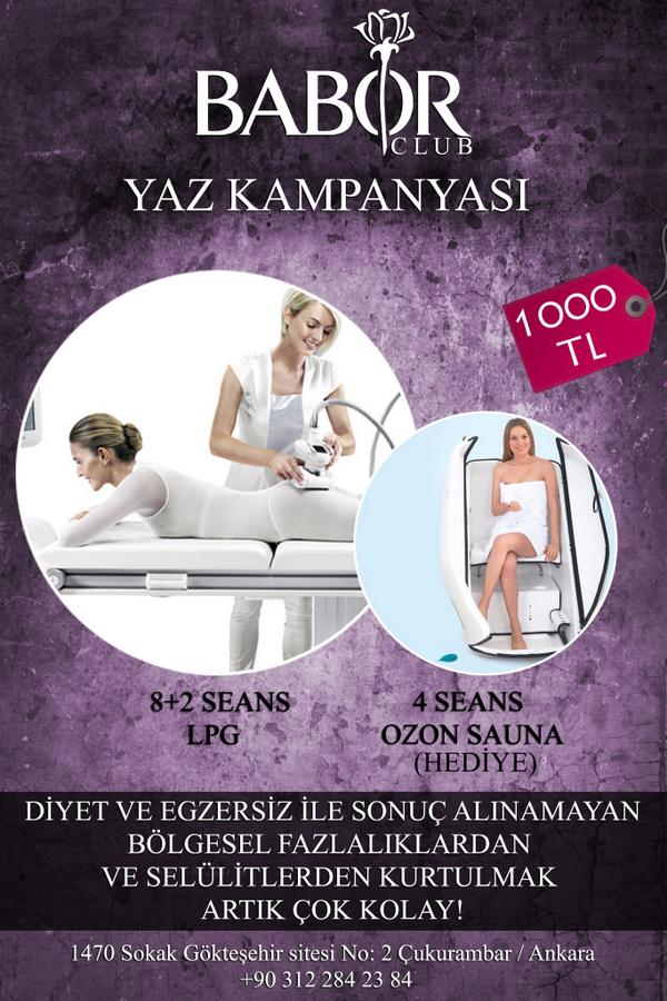 BABORSPASPOR's tweet photo. SİZE ÖZEL BİRBİRİNDEN ÖZEL PAKETLERİMİZ LPG VE OZON SAUNA http://t.co/1GYNy1fjEC