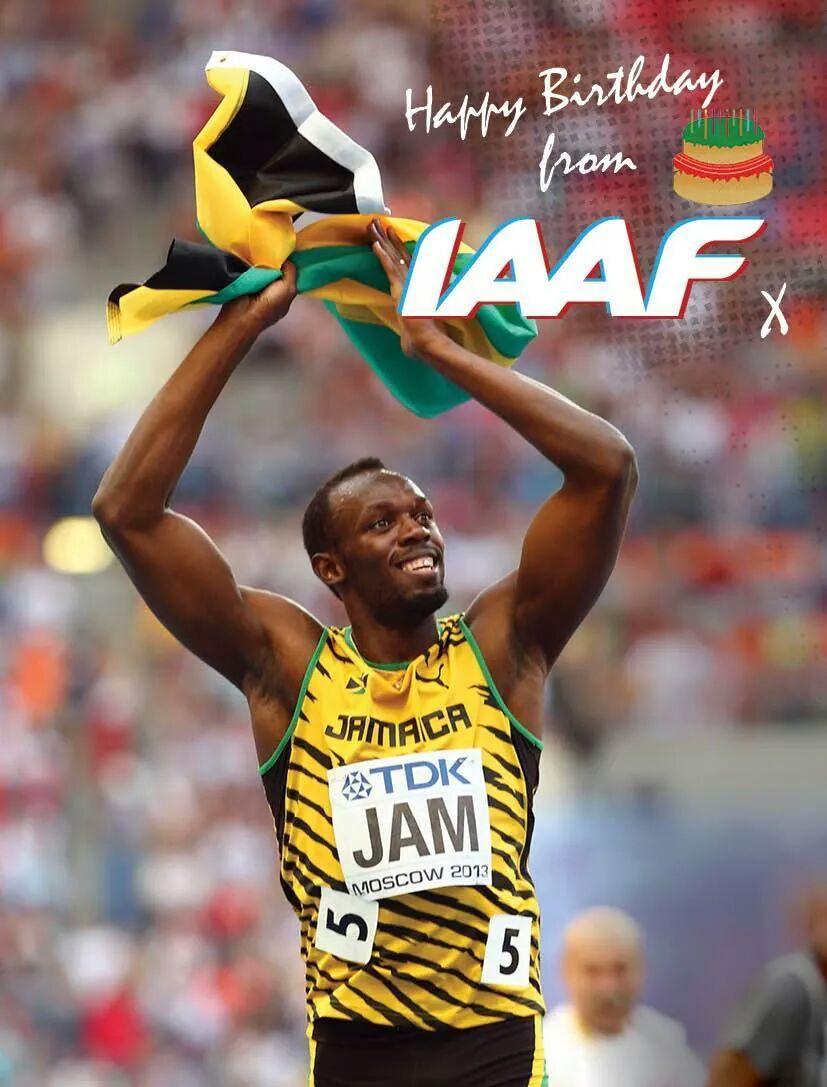 Happy Birthday to the Worlds Fastest Man: Usain Bolt!! 