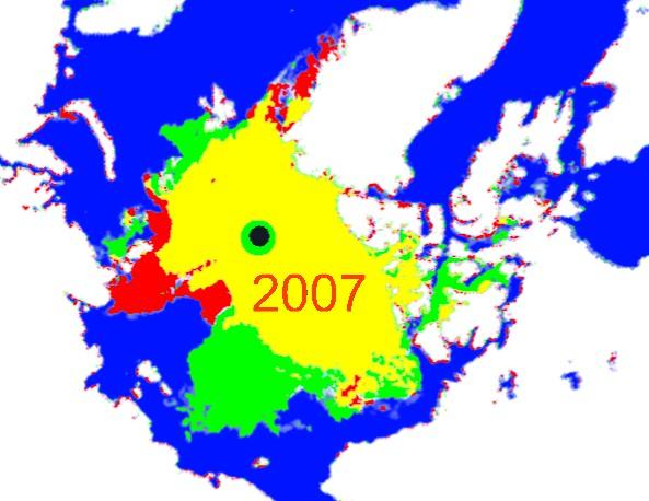 2007 arctic ice