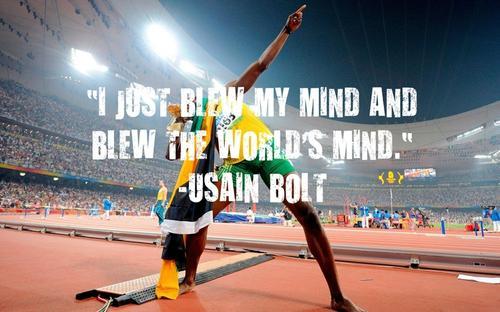 Happy Birthday to the fastest man on earth! 
Usain Bolt    