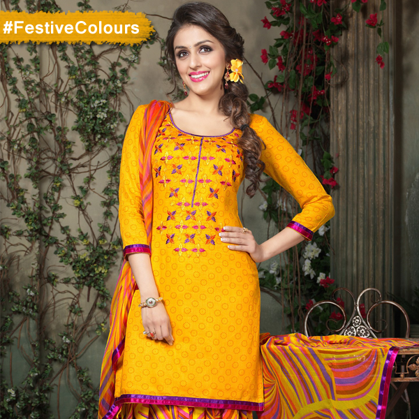 NineColoursInd's tweet image. Q4. This Punjabi #Festival is traditionally associated with the harvest of the rabi crops. #FestiveColours