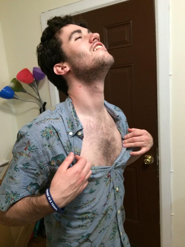 The night started well . . Happy birthday bro 