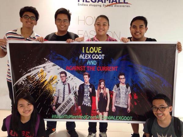 Velfapp's tweet image. So this happened. #HopingForTheBest @alexgoot @ChrissyCostanza @DanielGow @WillFerri ^_^ Admins of @OfficialATC_PH