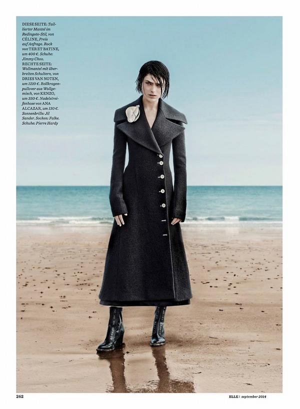 PhotoshootTweet's tweet photo. Sophie Vlaming for Elle Germany September 2014. See full photoshoot:http://t.co/8R2d4YjCwh http://t.co/6SUbzbyXDk