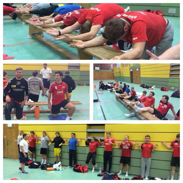 Dehnen und lockern, am Samstag will der Titel verteidigt werden #osc #dokom21 #Dortmund #Stadtmeisterschaften