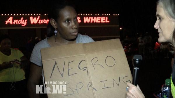 Negro spring - the new mantra of the Michael Brown supporters