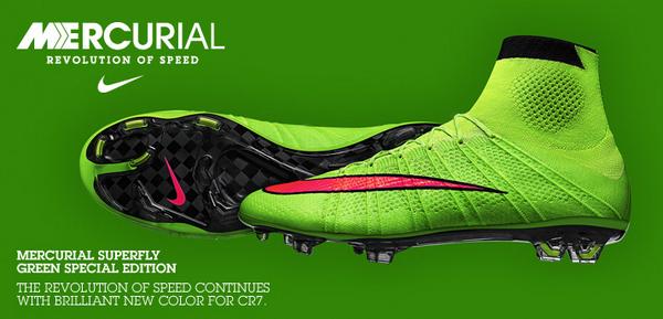 mercurial superfly iv green
