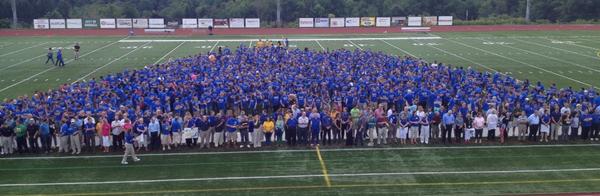 ASCLiveTweet's tweet image. Here is the 2014 freshmen class #alfredstate