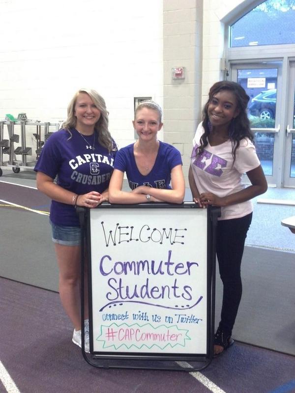 jbirchell's tweet image. New students come meet your Commuter Assistants! #capcommuter #capfam