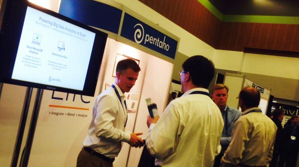 Pentaho's tweet image. Bringing Big Data to Life  #NoSQLNow