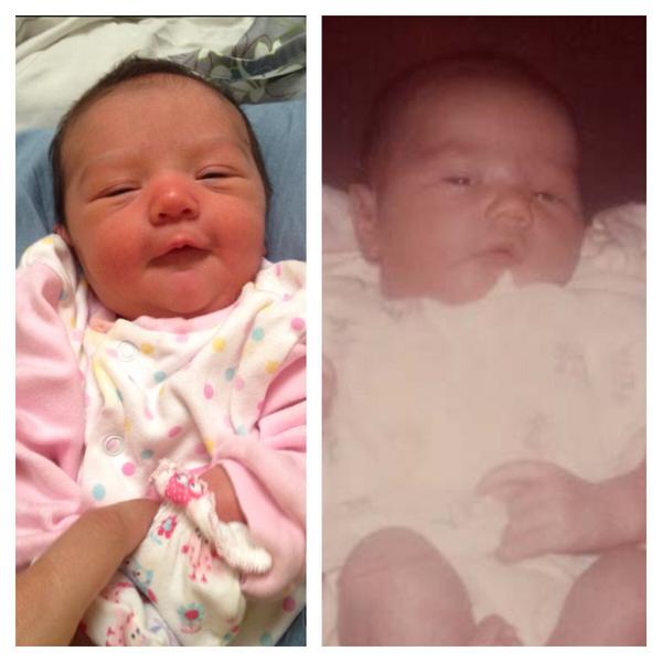 Roger Mathews on Twitter: &ldquo;Baby pic of me and my beautiful daughter