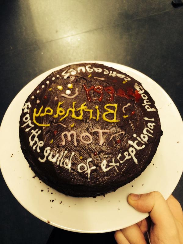 @jhumfy thanks for my birthday cake :) #guildofexceptionalphotocolleagues