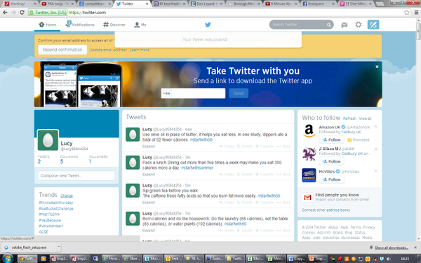 Lucy95844254's tweet image. Fidget! You can burn as much as 700 calories a day. #startwith50