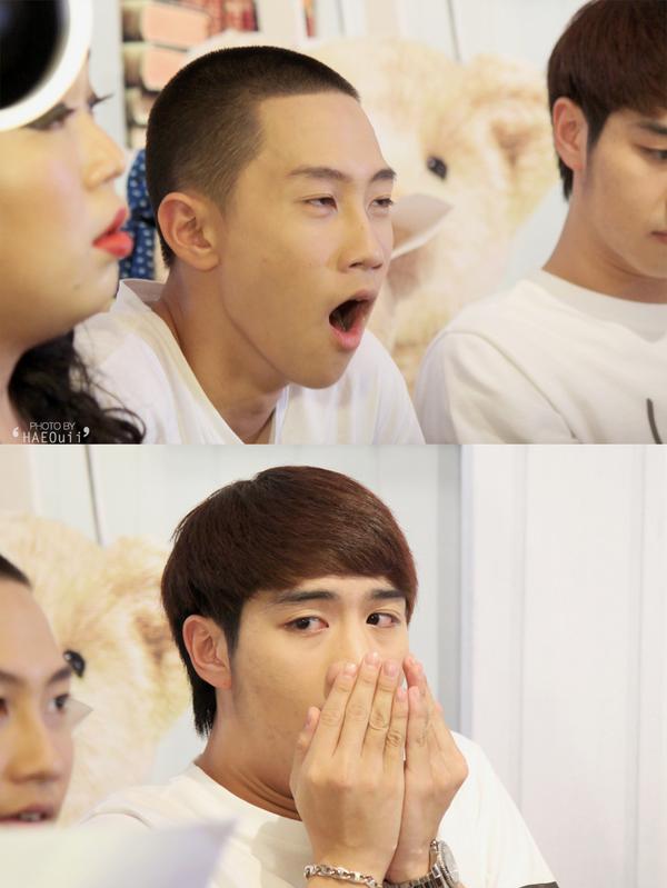 ว่ากันว่าเวลาเราเห็นใครหาว เราจะหาวตาม... /แกล้งน้องทำไม 55555555555555 #lovesicktheseries