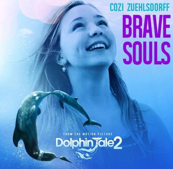 dolphintale's tweet photo. See @CoziZuehlsdorff's NEW video for #BraveSouls - with scenes from #DolphinTale2! Watch here: http://t.co/RYSIOWMz2w http://t.co/hQerSleBiu