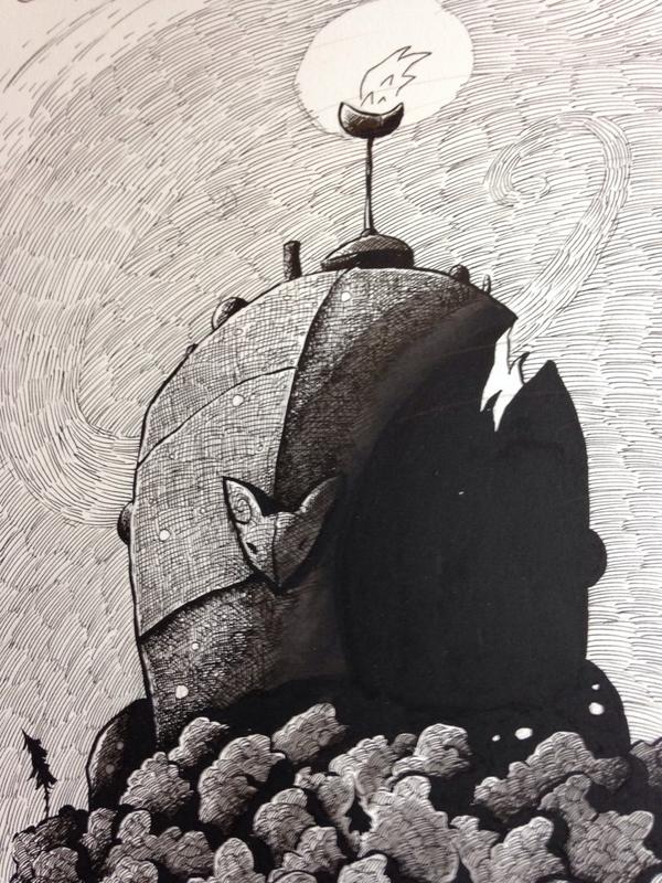 Inkybat's tweet photo. Where the foxes live. #foxandduck http://t.co/zVh9lLtjBk