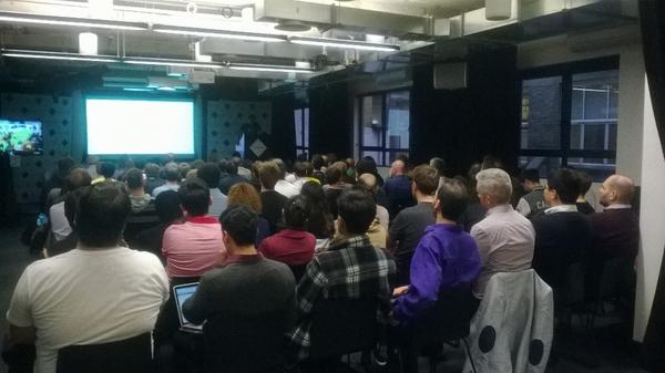 coderinheels's tweet photo. Full house! #angularjslondon / @campuslondon / @angularjs http://t.co/qYA3GZnPoh
