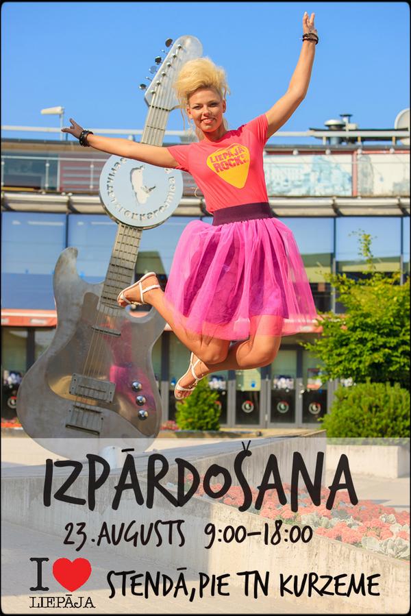 iloveliepaja's tweet image. IZPĀRDOŠANA šo sestdien @iloveliepaja stendā pie @TN_Kurzeme RETWEETO un laimē 20eur dāvanu karti.