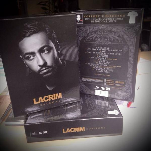 Lacrim_Officiel's tweet photo. Le coffret #Corleone avec un t-shirt offert maintenant en précommande ici http://t.co/ecwnhcqyDy #Chappas http://t.co/8RpfBLfO9D