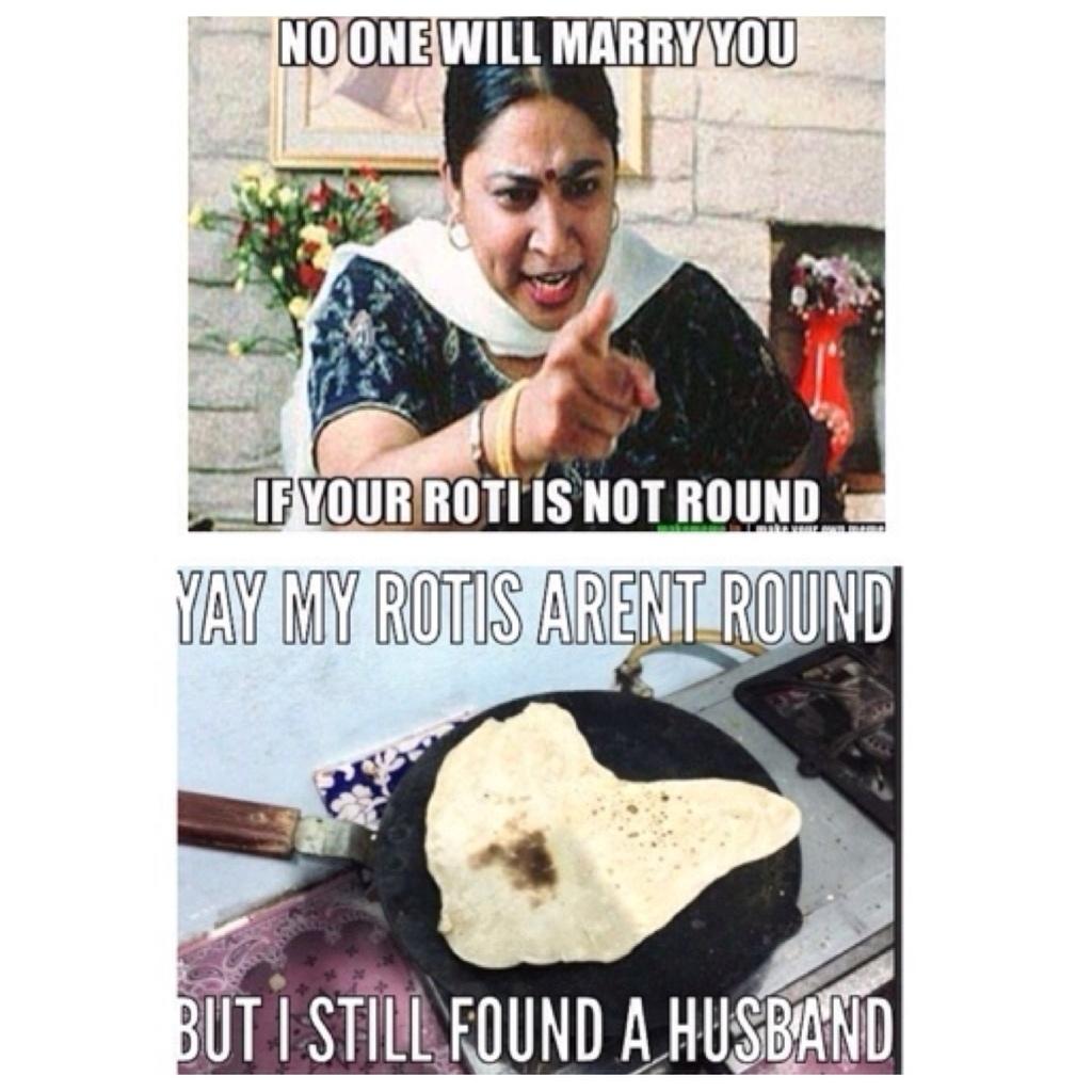 Round Roti Memes Well Rounded Diet