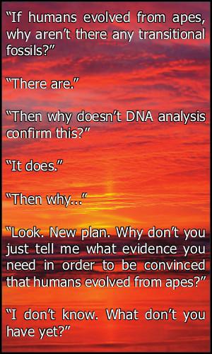 TakeThatDarwin's tweet photo. Ah, the joys of arguing with creationists. #ImageMacro http://t.co/f2uspFIXQZ