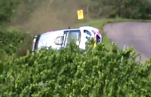VIDEOA NEUVILLE ROLLS IN SHAKEDOWN

Watch... irallylive.com &amp; iRally Apps

#WRC  <a href="/HyundaiWRC/">HyundaiWRC</a>