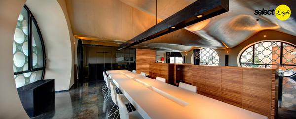 select_light's tweet image. Proyecto en Hotel Mastinell en Vilafranca del Penedés goo.gl/k8n1PO #Lighting #Arquitectura #SelectLight