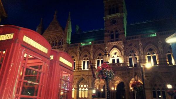 InNorthampton's tweet image. The Guildhall is looking beautiful tonight.