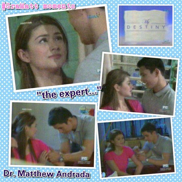 AnneDeTorres's tweet photo. #MDTrials Ganda ng titig ni Grace ah sbagay I can't blame her, sino ba nmn ang di maiinlove sa gwapong Dr. Matthew?! http://t.co/OymLYNZqsV