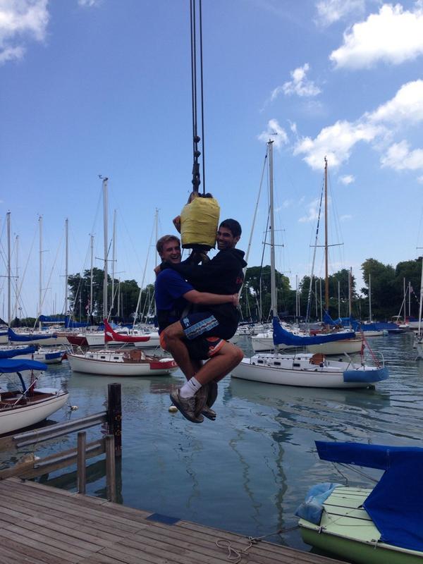 dinghydriver's tweet photo. Just a couple of best friends hanging together #wha http://t.co/ek804QfHf1