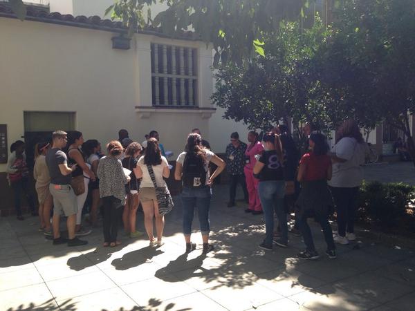 deidrenorville's tweet image. “@tee_mcg: @LASDTSBPIO Out with the LASD discussing mental illness &amp;amp; homelessness around Union Station #MSWcommunity http://t.co/OvEme1qc1p”