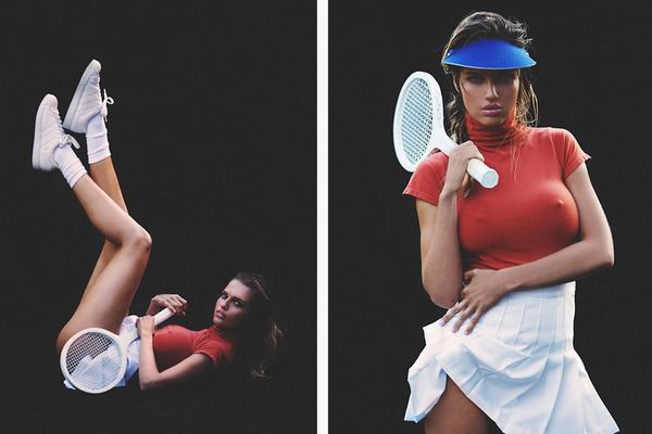 UNRPersonal's tweet photo. #GALOREMAGAZINE has teamed up with photograph #JOSHREES to realised a sport-themed shooting, starring #GUCCI model! http://t.co/hbDtZPuhyH