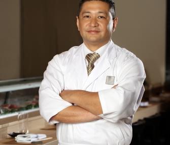 beardfoundation's tweet photo. LIVE on the #JBFKitchenCam: the art of modern Japanese cuisine with @UMISushiATL's @Itochef: http://t.co/x97Aka9933 http://t.co/cAL1So1N8h