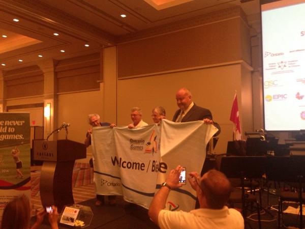 OntarioGames's tweet photo. Town of Midland announced as host for 2016 Ontario 55+ Summer Games http://t.co/ZqbW3gxJaK
