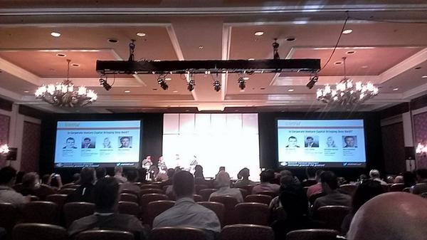 becks005's tweet photo. Is corporate venture capital bringing sexy back? About to find out from a spectacular panel @GrowConf http://t.co/er6zReuFG7