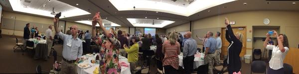 cocityclub's tweet photo. Panoramic photo of @cocityclub group selfie at today's forum. #inbend http://t.co/Eq5y93EMEP