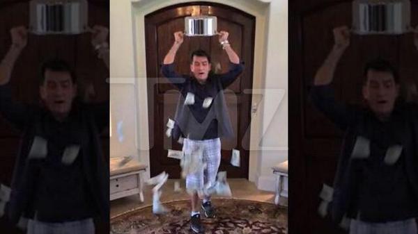 byreIatable's tweet photo. I nominate @charliesheen for #PayMyTuitionChallenge http://t.co/b3LqVB0sj1