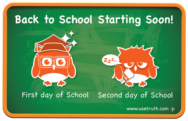 Oh no! You know what time it is already!!? #schoolsback #misssummeralready