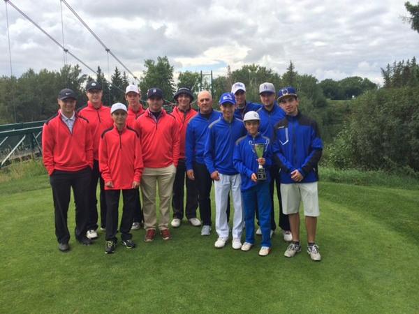 ECCJuniors's tweet photo. Congratulation to the blue team winning the Jr ryder cup! #grudgematches #welovegolf http://t.co/UBDCihD1uV