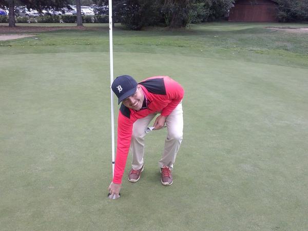 ECCJuniors's tweet photo. Congratulations to Carson Wallace on his first hole in one! 179 yard 6 iron to close out the match! #tvshotbredda http://t.co/yRCBq6382r