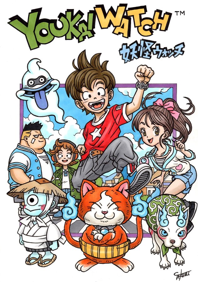 What Would Youkai Watch Look Like Drawn By Famous Manga Artists Well It Would Look Like This Soranews24 Japan News