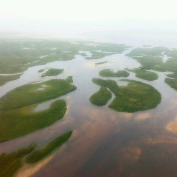 jenniferennion's tweet photo. Flying over the Hudson Bay lowlands in northern Manitoba @TravelManitoba @ExploreCanada #GoMedia2014 http://t.co/YbXFRDj58j
