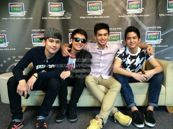 PBBabscbn's tweet photo. Log in na http://t.co/e23NJ0CoM1 sa Kapamilya Live Chat with @NoloPedrosa #joshua @FifthSolomon @imFourthPagotan http://t.co/mZbbsZeS14