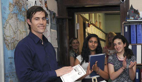 James Foley remembered at memorial service - no Obama officals attend