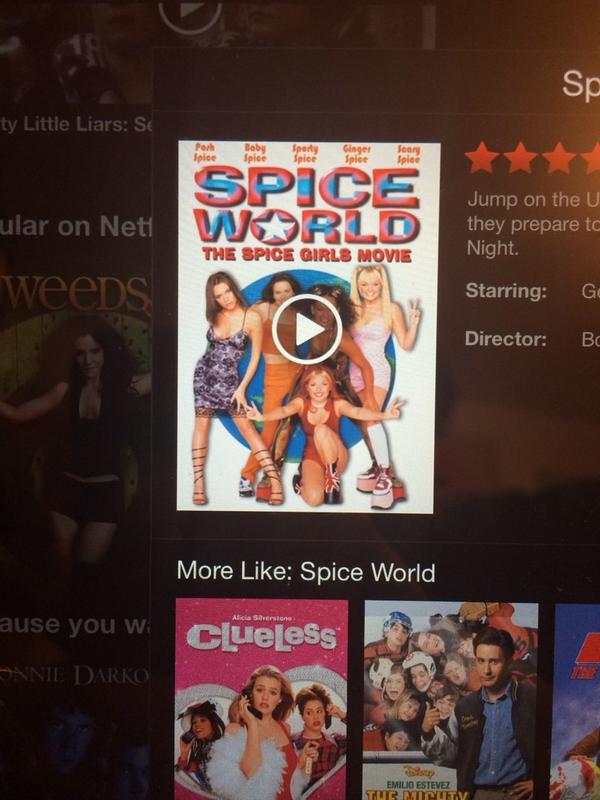 Alyse Harris On Twitter Spice World Is On Netflix My Inner 8 Year Old Is Screaming With Delight