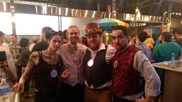 Our friends winning the people's choice <a href="/PoPFestKC/">Paris of the Plains</a> midwest melee!