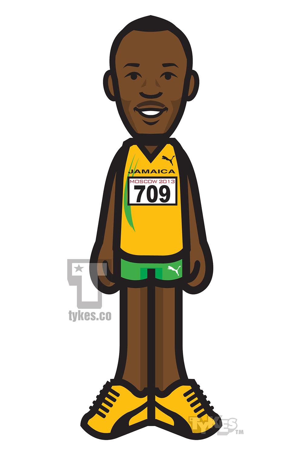 Usain Bolt Jamaica Tyke. Happy 28th Birthday  