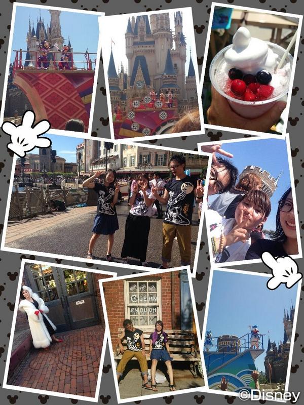 西 朱莉 ディズニーの夏はやりきった 笑 とにかくずぶ濡れて満足です そのままバイトに行ってきます Http T Co R2luxjc61e Twitter